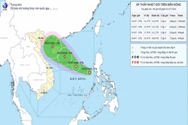Áp thấp nhiệt đới trên Biển Đông có khả năng mạnh lên thành bão số 1