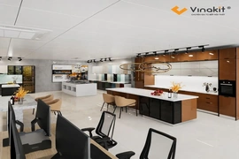 Tập đoàn nội thất Vinakit mở showroom tủ bếp inox Thanh Hóa: Kiến tạo chuẩn mực mới cho tủ bếp hạng sang