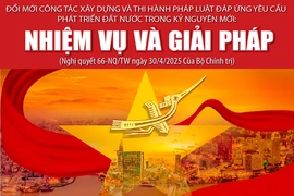 Đổi mới công tác xây dựng và thi hành pháp luật đáp ứng yêu cầu phát triển đất nước trong kỷ nguyên mới: Nhiệm vụ và giải pháp
