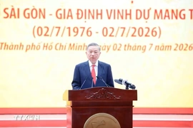 Phát biểu của Tổng Bí thư, Chủ tịch nước Tô Lâm tại Lễ kỷ niệm 50 năm thành phố Sài Gòn - Gia Định vinh dự mang tên Chủ tịch Hồ Chí Minh