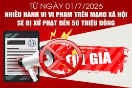 Các hành vi vi phạm trên mạng xã hội sẽ bị xử phạt nghiêm từ ngày 1/7/2026