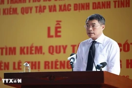 Quyết tâm cao nhất để tìm kiếm, đưa các liệt sỹ về với gia đình, quê hương