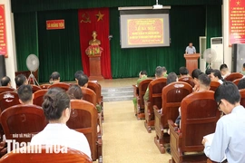 Hoằng Tiến ra mắt mô hình “Cơ sở lưu trú tham gia bảo đảm ANTT trong quản lý người nước ngoài”