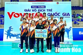Vovinam Thanh Hóa xếp hạng ba toàn đoàn tại Giải Vô địch trẻ quốc gia 2026