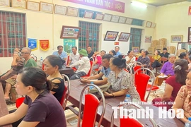 Xã Triệu Sơn chi trả tiền bồi thường GPMB Dự án Khu dân cư mới Nam Đồng Nẫn 3