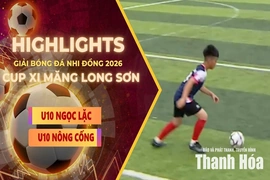 [HIGHLIGHTS] U10 Ngọc Lặc vs U10 Nông Cống