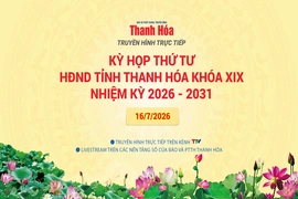 Truyền hình trực tiếp: Kỳ họp thứ tư, HĐND tỉnh Thanh Hóa khóa XIX, nhiệm kỳ 2026 - 2031