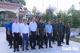 Lấy mẫu sinh phẩm 69 hài cốt liệt sĩ tại xã Hoa Lộc