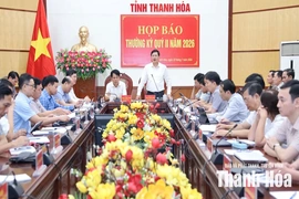 Tỉnh Thanh Hóa cung cấp các thông tin báo chí và vấn đề dư luận quan tâm