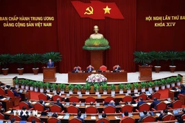 Thông cáo báo chí về ngày làm việc thứ hai Hội nghị Trung ương 3 khóa XIV
