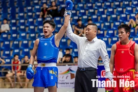 Gải Wushu trẻ quốc gia 2026: Võ sĩ chủ nhà Thanh Hóa toàn thắng ấn tượng trong chiều 20/7