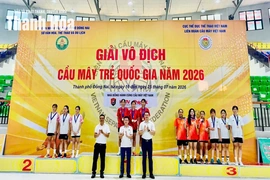 Thanh Hóa giành huy chương vàng tại Giải Vô địch Cầu mây trẻ Quốc gia