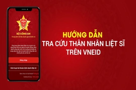 Hướng dẫn tra cứu thân nhân liệt sĩ trên VNeID