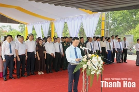 Cộng đồng doanh nghiệp Thanh Hóa dâng hương  tri ân các Anh hùng liệt sĩ