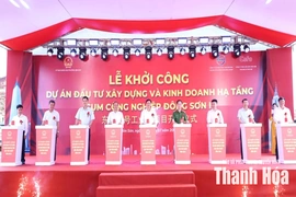 Khởi công Cụm công nghiệp Đông Sơn II chỉ sau 13 tháng thành lập