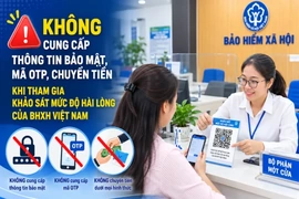 Không cung cấp OTP, chuyển tiền khi tham gia khảo sát mức độ hài lòng BHXH