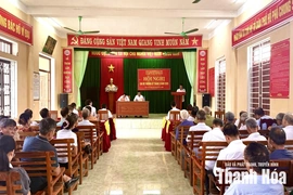 Phó Chủ tịch UBND tỉnh Đầu Thanh Tùng dự sinh hoạt Chi bộ tại phường Hải Lĩnh