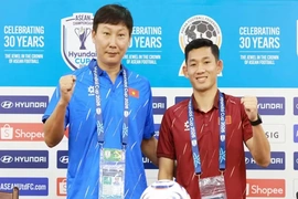 HLV Kim Sang-sik: “Tuyển Việt Nam hướng tới chiến thắng để giữ ngôi đầu bảng”