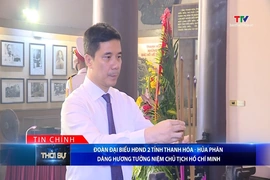 Bản tin Thời sự tối 5/8/2026:&nbsp;Đoàn đại biểu HĐND 2 tỉnh Thanh Hóa - Hủa Phăn dâng hương tưởng niệm Chủ tịch Hồ Chí Minh
