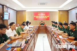 Đổi mới công tác phổ biến, giáo dục, pháp luật trong quân đội