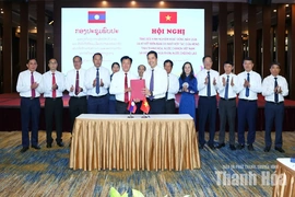 HĐND hai tỉnh Thanh Hóa - Hủa Phăn ký kết Biên bản ghi nhớ hợp tác