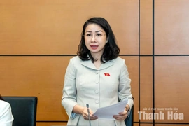 ĐBQH Phan Thị Thùy Linh (Đoàn ĐBQH tỉnh Thanh Hóa): Cần đào tạo ngay từ bây giờ nhân lực vận hành hệ thống đường sắt hiện đại