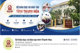 Vận hành Fanpage của Sở GD&ĐT Thanh Hóa, tiếp nhận ý kiến của người dân