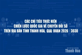 Các chỉ tiêu thực hiện Chiến lược quốc gia về chuyển đổi số trên địa bàn tỉnh Thanh Hóa, giai đoạn 2026 - 3030