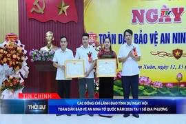 Bản tin Thời sự tối 13/8/2026: Các đồng chí lãnh đạo tỉnh dự Ngày hội Toàn dân bảo vệ an ninh Tổ quốc năm 2026 tại một số địa phương