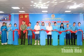 Công ty TNHH Giầy Sunjade Việt Nam ra mắt các mô hình chăm lo cho người lao động