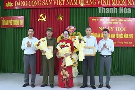Tổ dân phố Trường Thi tổ chức Ngày hội Toàn dân bảo vệ an ninh Tổ quốc năm 2026