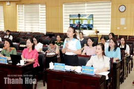 Quán triệt Nghị quyết Đại hội đại biểu Phụ nữ toàn quốc lần thứ XIV