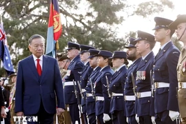Lễ đón Tổng Bí thư, Chủ tịch nước Tô Lâm thăm cấp Nhà nước Australia