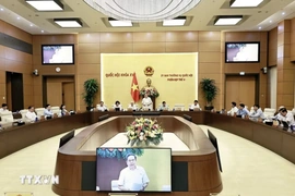 Ủy ban Thường vụ Quốc hội cho ý kiến về 25 dự án luật, nghị quyết quan trọng tại Phiên họp thứ 5