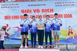 Điền kinh Thanh Hóa thi đấu ấn tượng tại Giải vô địch Điền kinh quốc gia U20 & U23 năm 2026