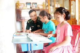 Những “mầm xanh” dưới màu áo lính