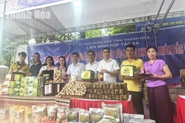 Thanh Hóa tham gia 5 gian hàng tại Hội chợ xúc tiến thương mại HTX khu vực miền Bắc