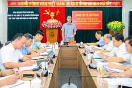 Chủ tịch UBND tỉnh Tô Anh Dũng làm việc với Ban Quản lý dự án Đầu tư xây dựng các công trình dân dụng và công nghiệp tỉnh Thanh Hoá