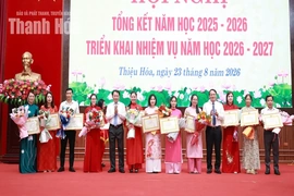 Xã Thiệu Hoá triển khai nhiệm vụ năm học 2026-2027
