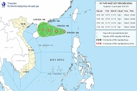 Hình thành áp thấp nhiệt đới trên Biển Đông