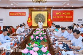 Ban Thường vụ Tỉnh ủy cho ý kiến vào công tác tổ chức bộ máy và hoạt động của hệ thống chính trị trên địa bàn tỉnh