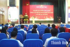 Chung khảo toàn quốc Hội thi Báo cáo viên, tuyên truyền viên giỏi năm 2026 bước vào ngày thứ hai