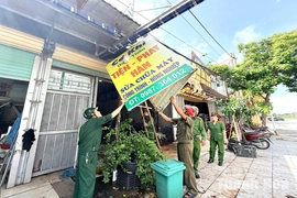 Đồng loạt ra quân thiết lập lại trật tự đô thị, trật tự công cộng