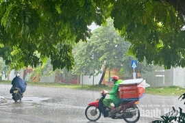 Mưa lớn ở khu vực Thanh Hóa bao giờ giảm?