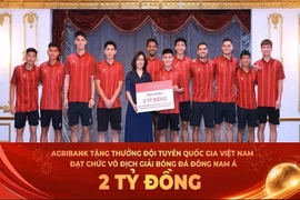 Agribank thưởng 2 tỷ đồng cho đội tuyển Việt Nam vô địch ASEAN Cup 2026