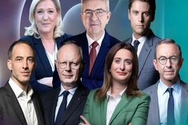 Cuộc đua kế nhiệm tổng thống Pháp Macron nóng lên, 7 ứng viên tranh luận về kinh tế