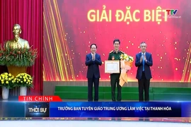 Bản tin Thời sự tối 27/8/2026: Trưởng Ban Tuyên giáo Trung ương làm việc tại Thanh Hóa