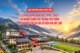 Cầu truyền hình trực tiếp: Lễ khai giảng năm học 2026-2027