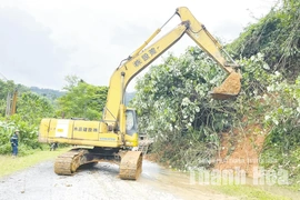 Phòng, chống sạt lở các tuyến giao thông khu vực miền núi