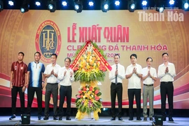 Câu lạc bộ Bóng đá Thanh Hóa xuất quân, sẵn sàng vượt thử thách ở mùa&nbsp;giải 2026/2027